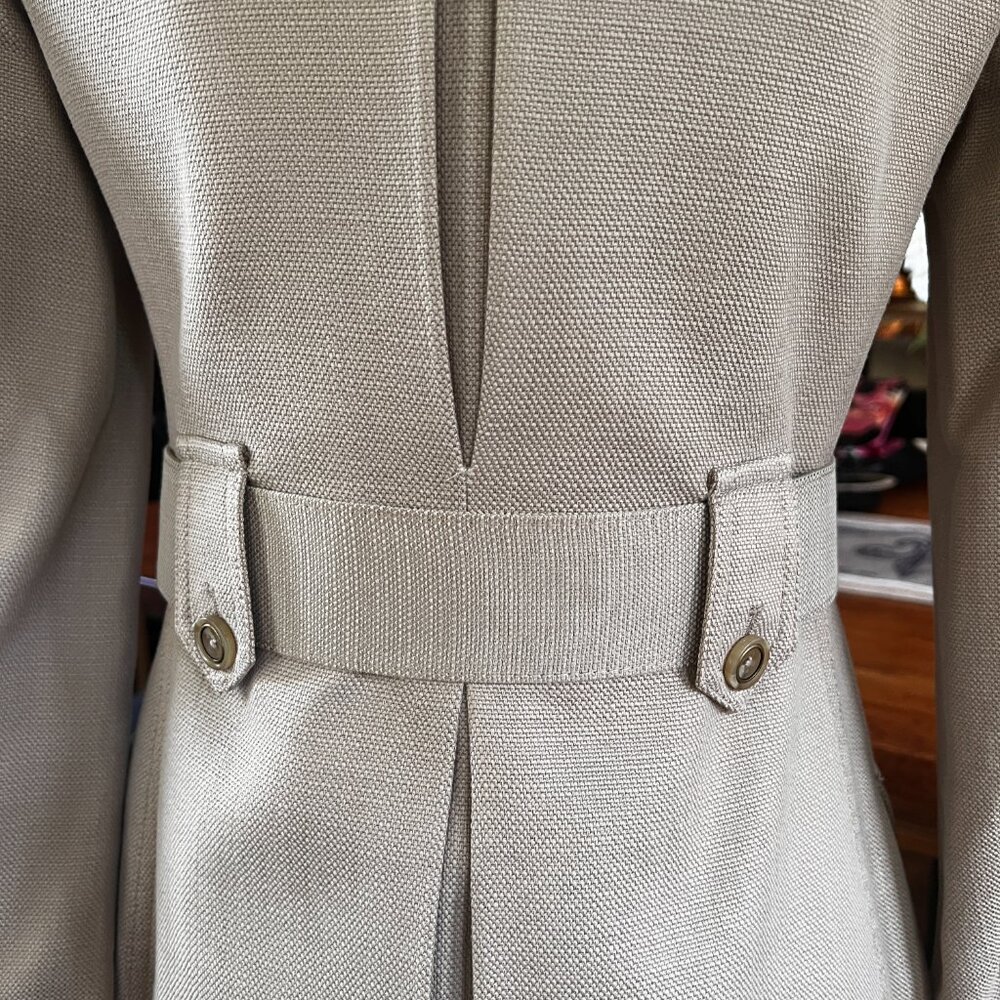Rachel Zoe Blazer / Jacket Military Style Size 4 Tencel / Cotton - Picture 3 of 7